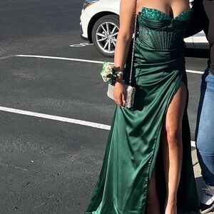 This is a prom dress from Jan’s Boutique in New Jersey.